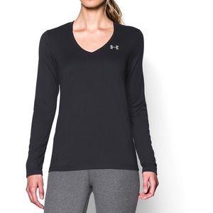 Under Armour V-neck Heat Gear Top, Like New